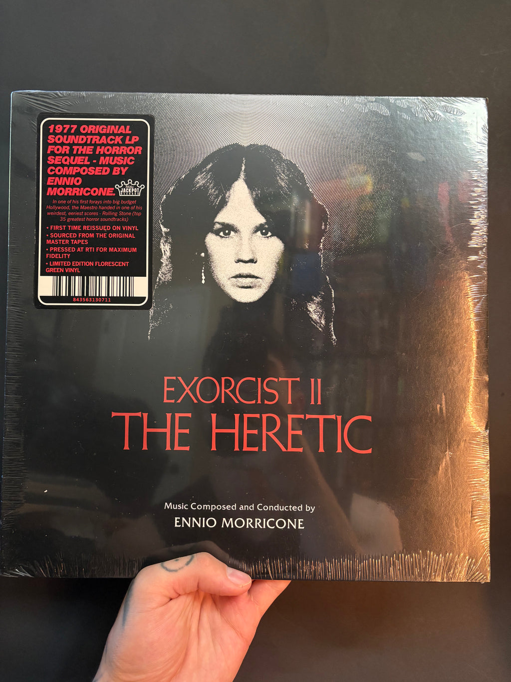 Exorcist II: The Heretic (1977) Limited Edition Fluorescent Green Soundtrack Vinyl