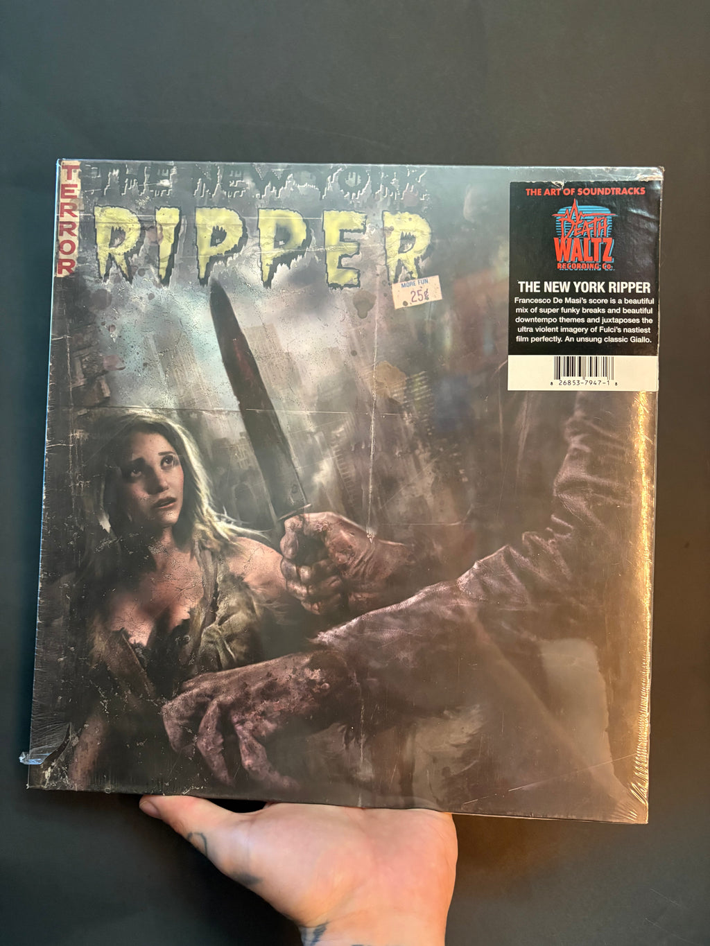 The New York Ripper (1982) Soundtrack Vinyl
