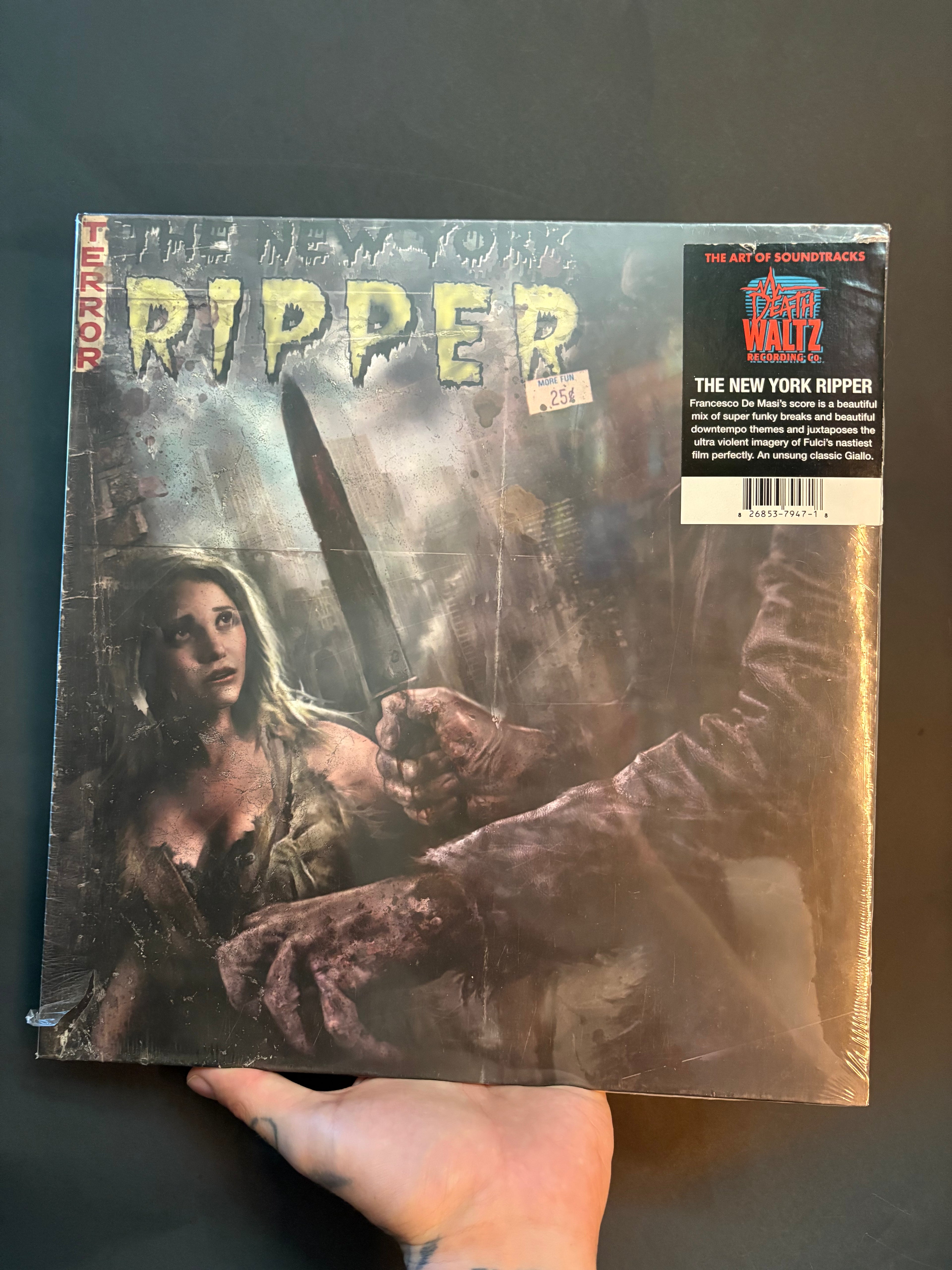 The New York Ripper (1982) Soundtrack Vinyl