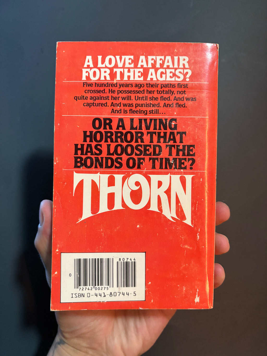 Thorn © 1980 by Fred Saberhagen