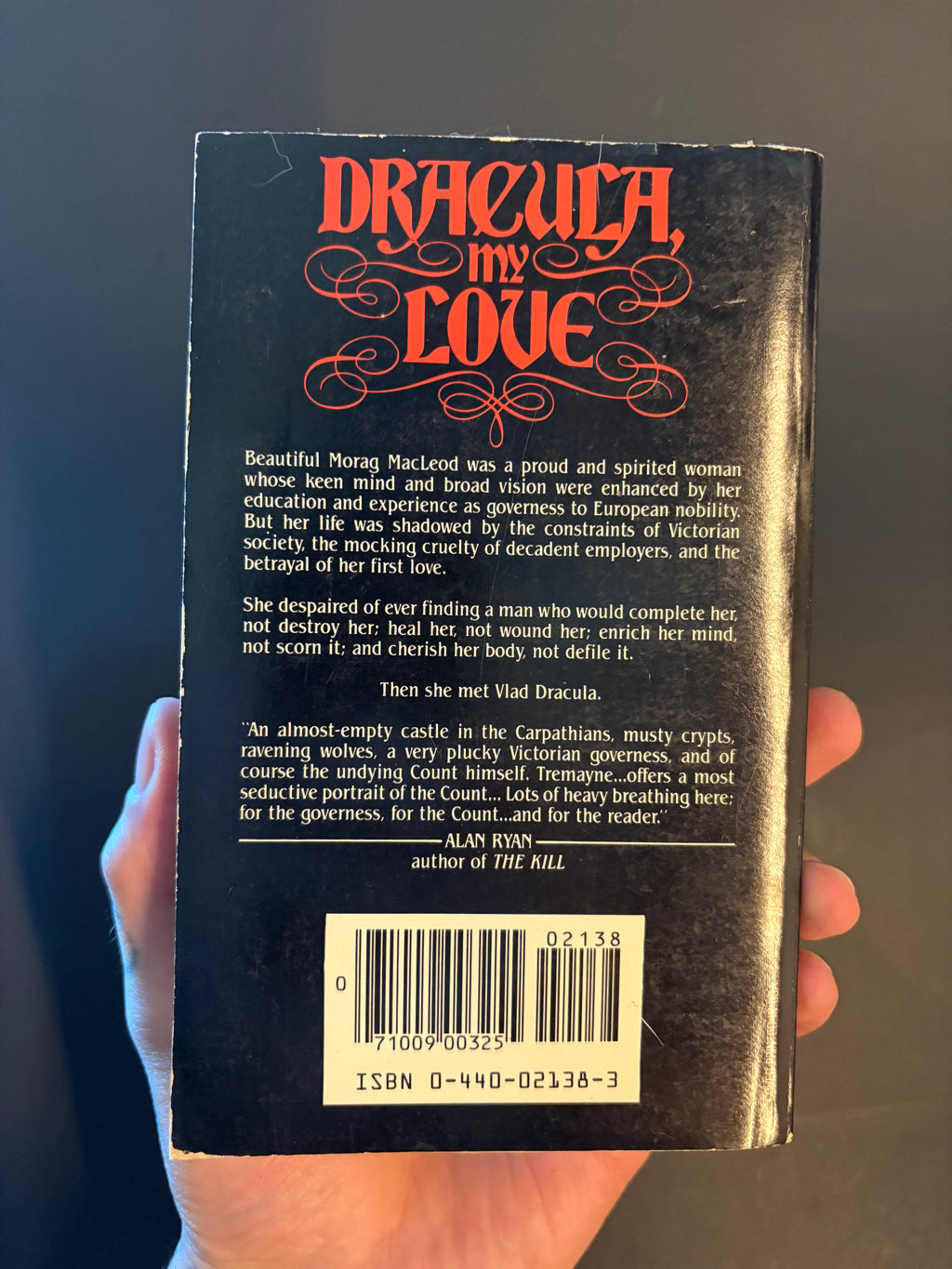 Dracula, My Love © 1980 by Peter Tremayne