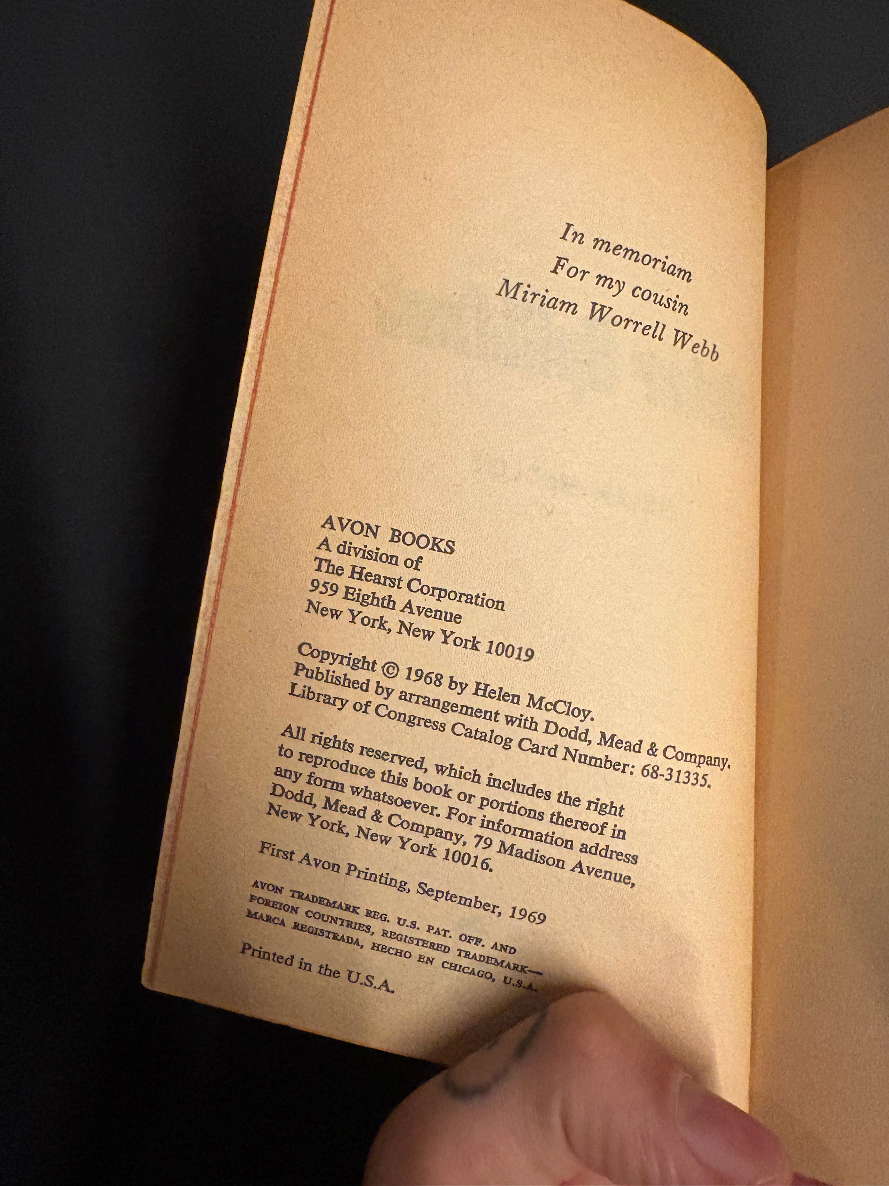 Mister Splitfoot © 1968 by Helen McCloy