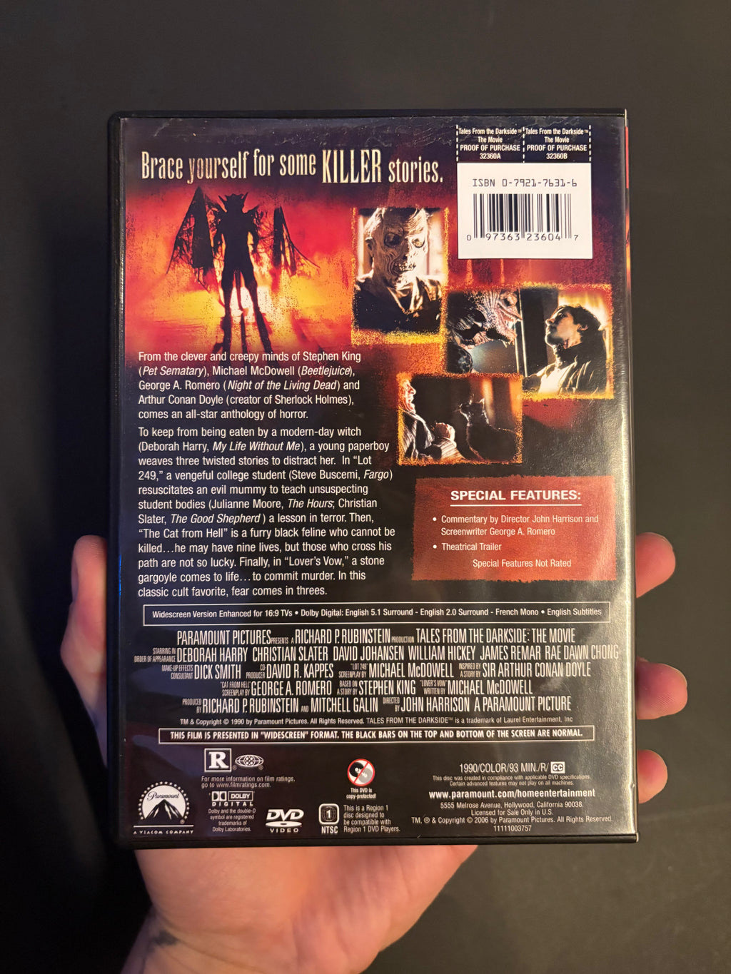 Tales from the Darkside: The Movie (1990) DVD