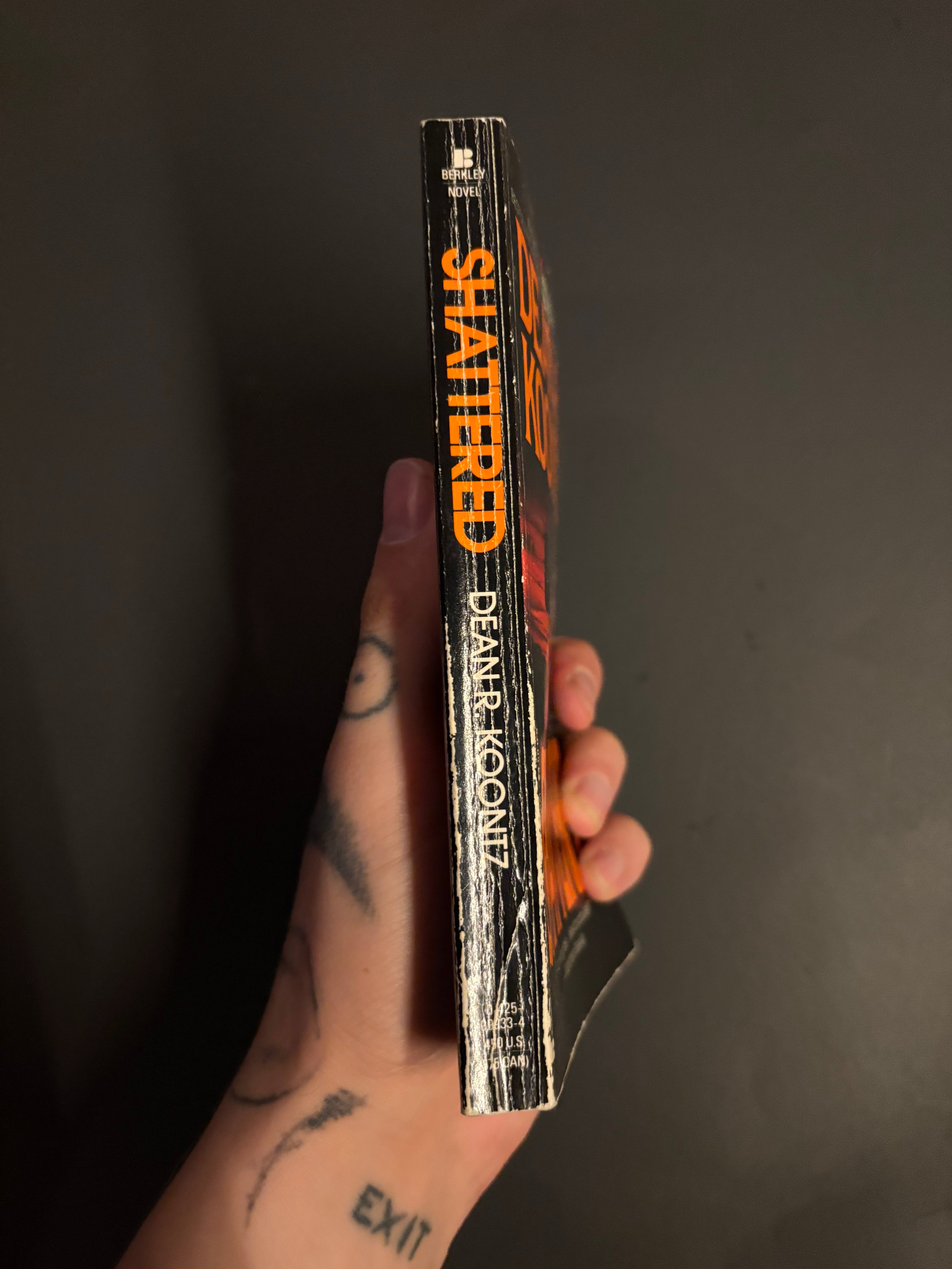 Shattered © 1973 (1985 Printing) by Dean R. Koontz
