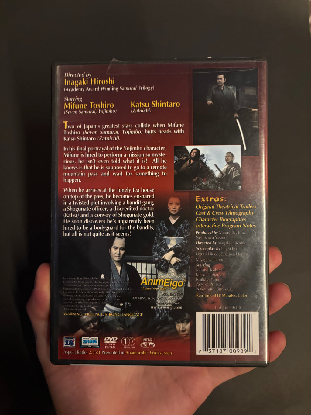 Incident at Blood Pass (1970) DVD
