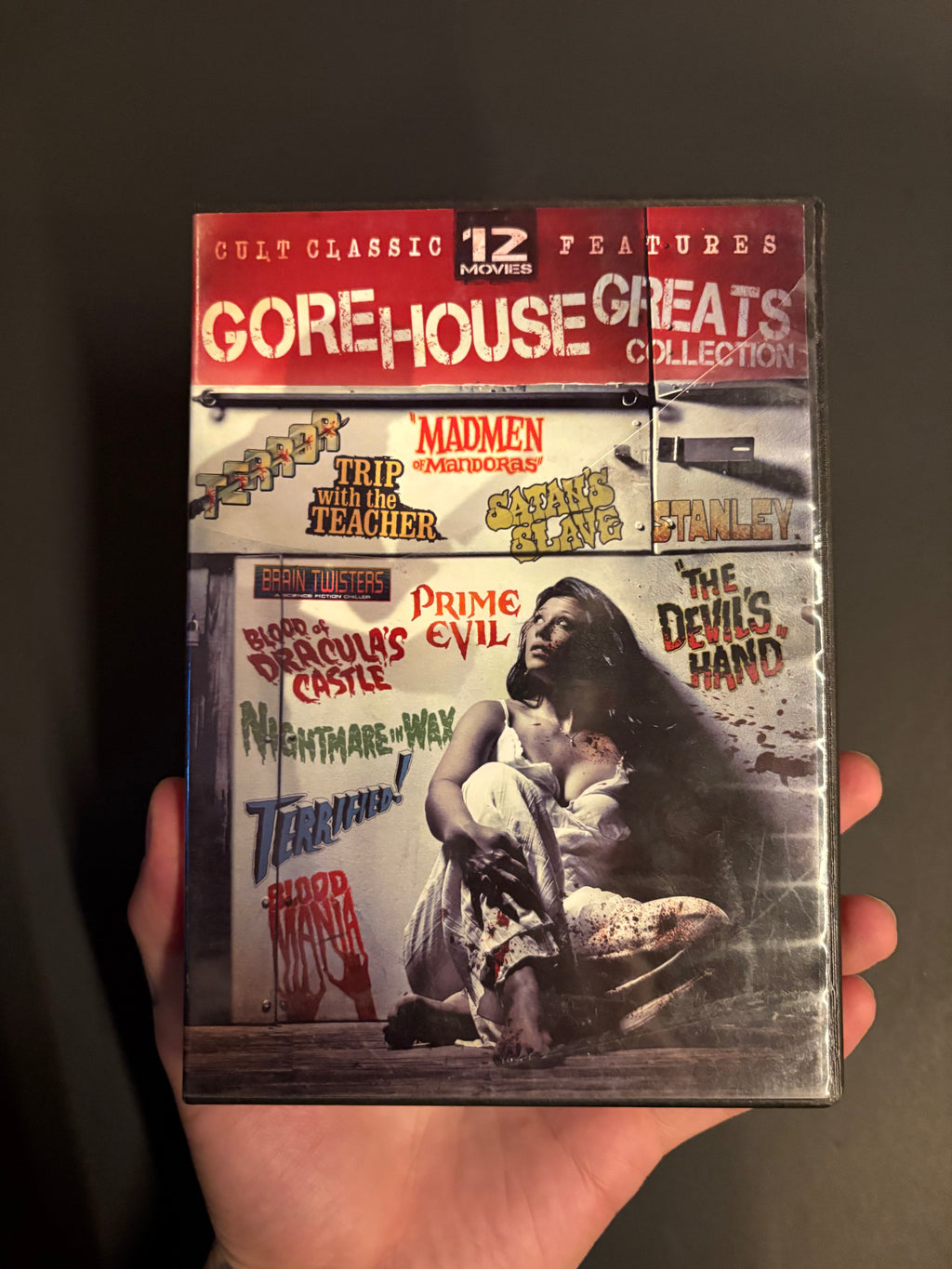 The Gorehouse Greats Collection - 12 Cult Classic Features DVD