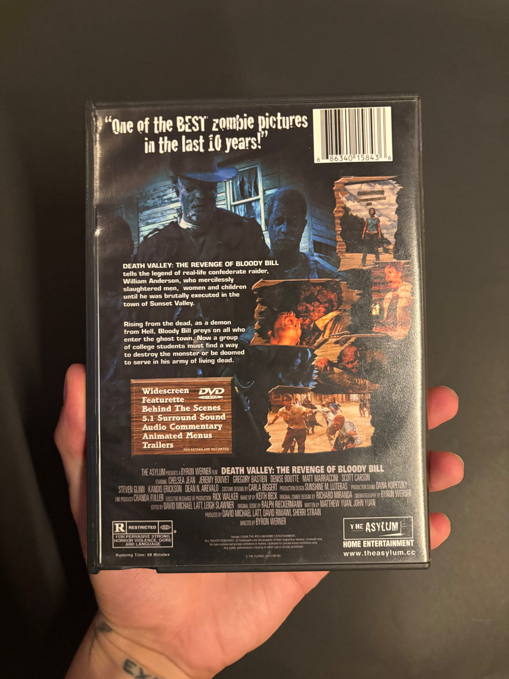 Death Valley: The Revenge of Bloody Bill (2004) DVD