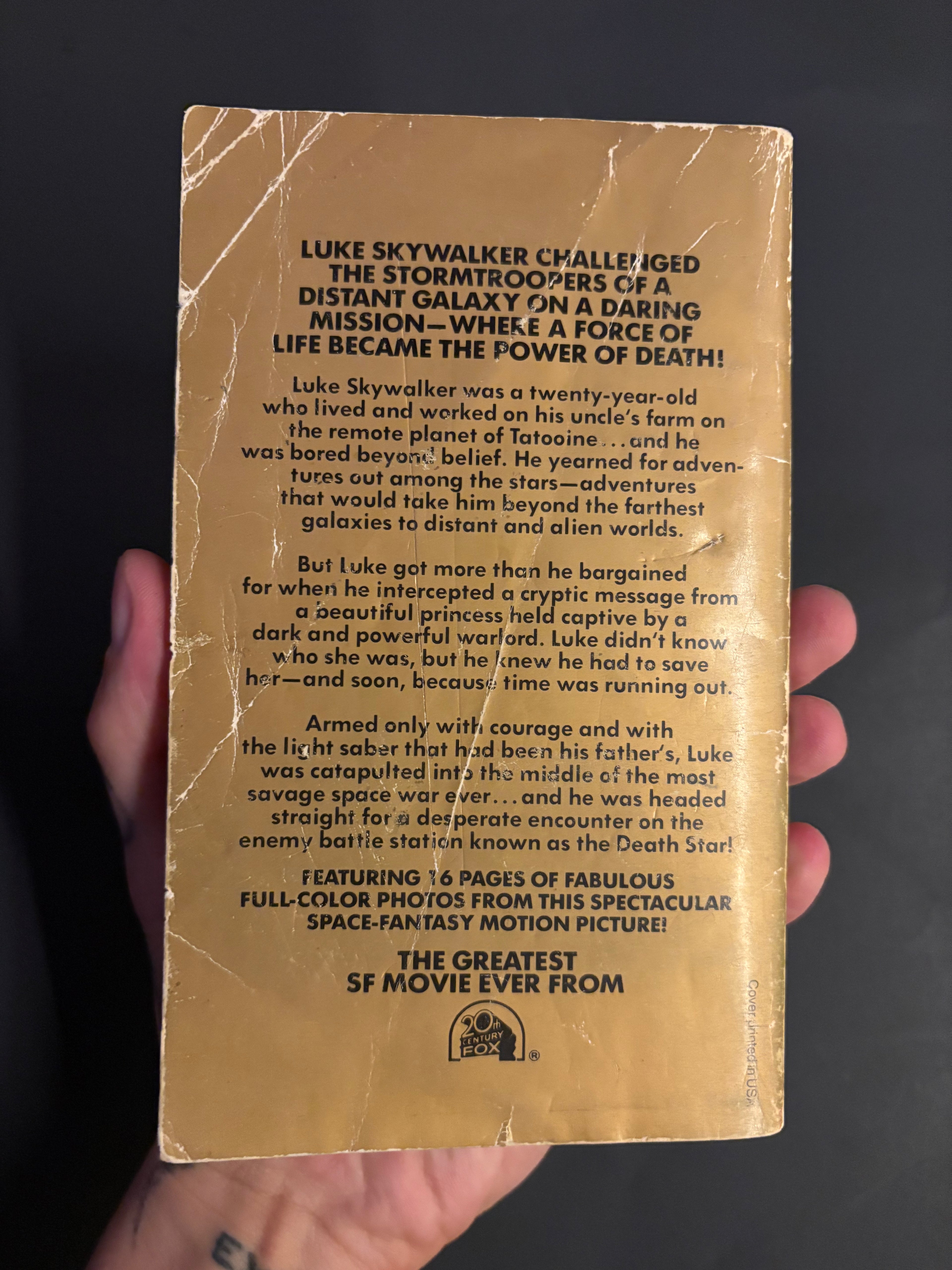 Star Wars © 1976 (1977 Sixth Printing) by George Lucas