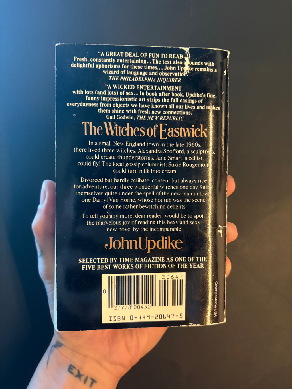 The Witches of Eastwick © 1984 by John Updike