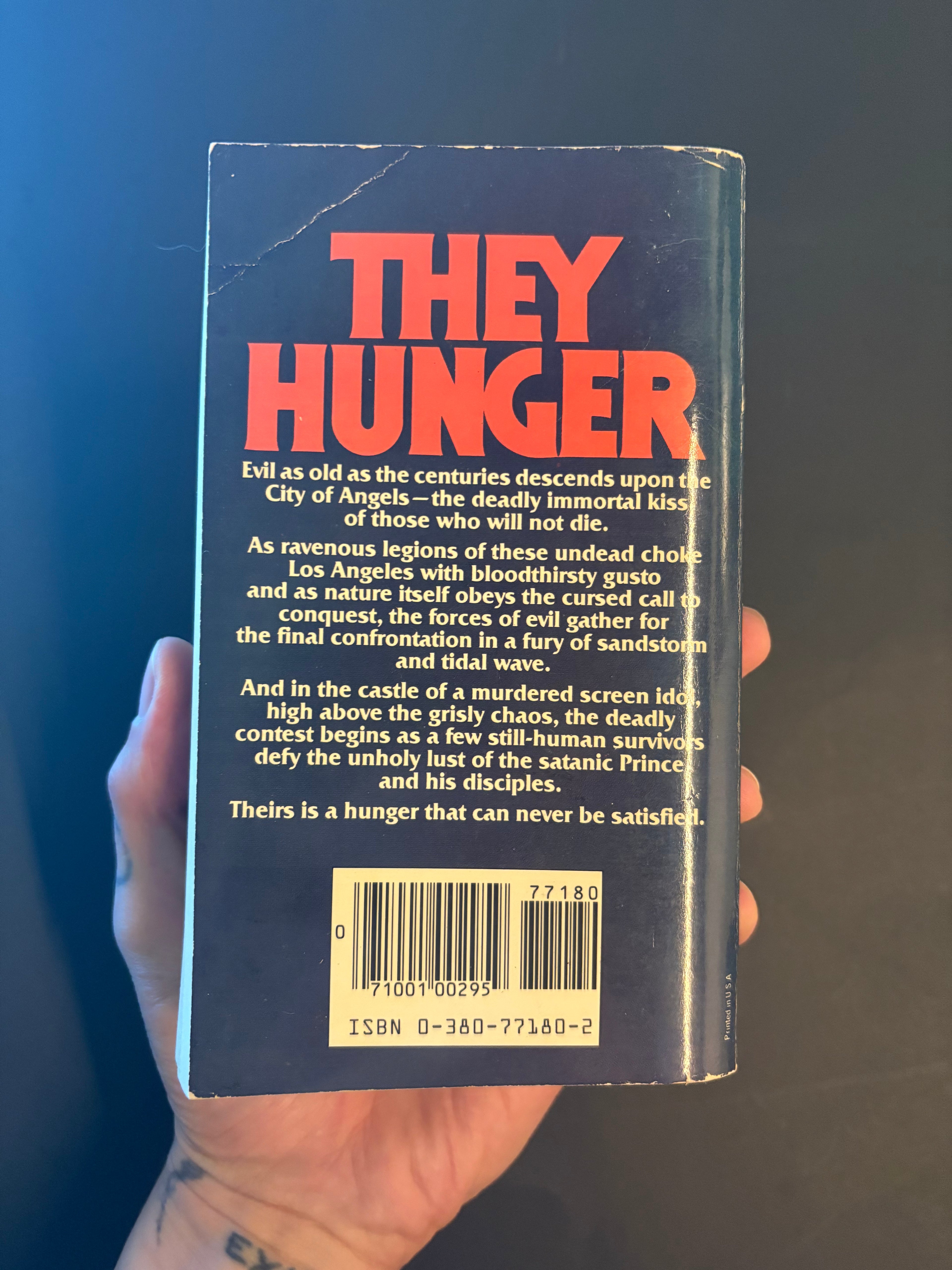 They Thirst © 1981 by Robert R. McCammon