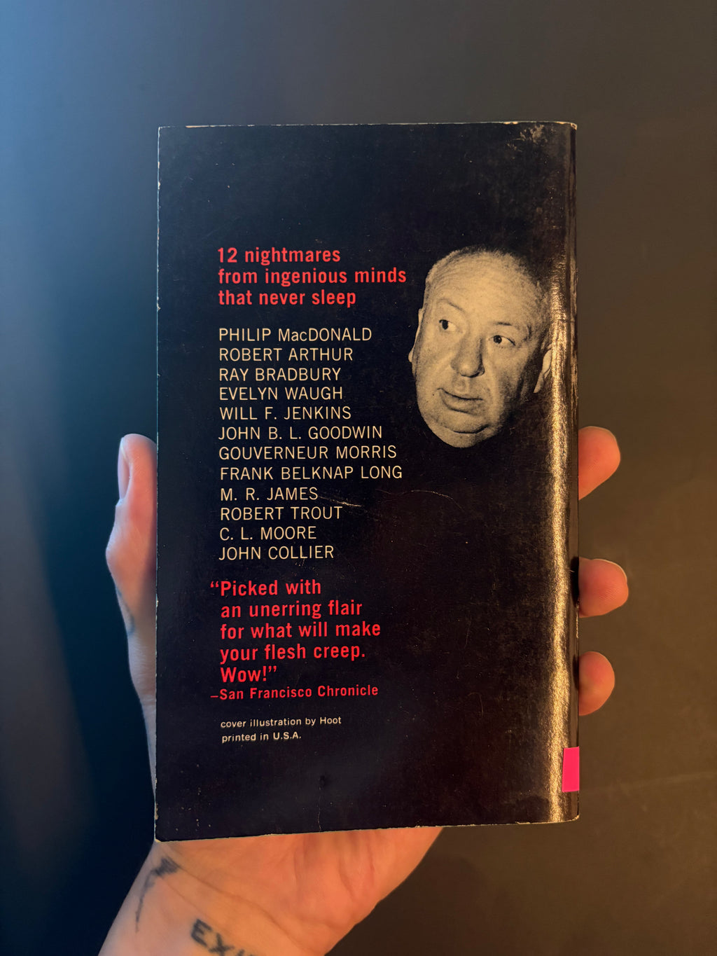 Alfred Hitchcock Presents: 12 Stories for Late at Night © 1961 (1973 Ninth Printing) by Various Authors